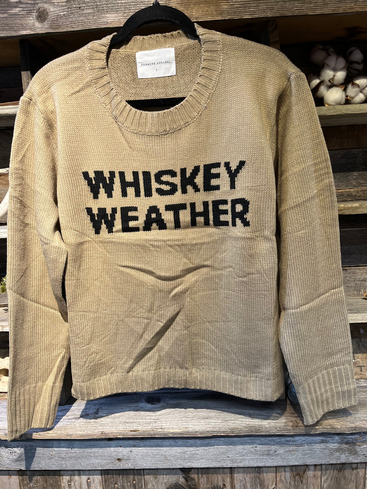 WHISKEY WEATHER SWEATER