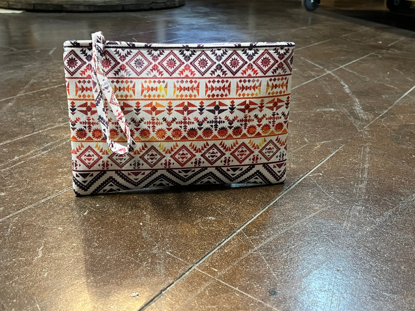 Canvas Wristlet