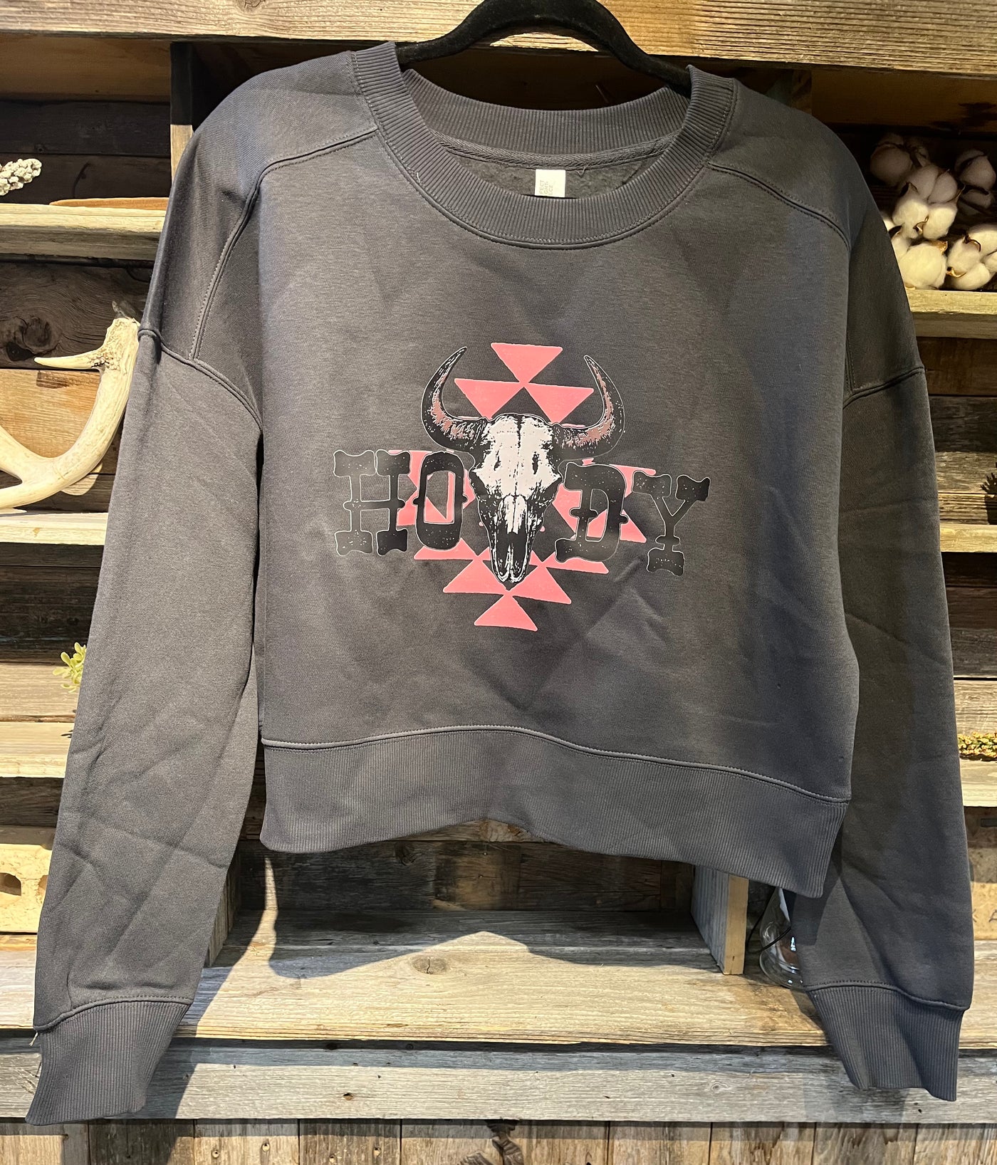 HOWDY STEER SWEATSHIRT