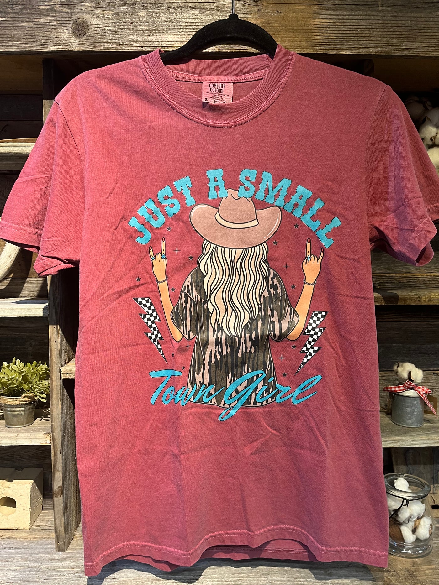 JUST A SMALL TOWN GIRL TEE