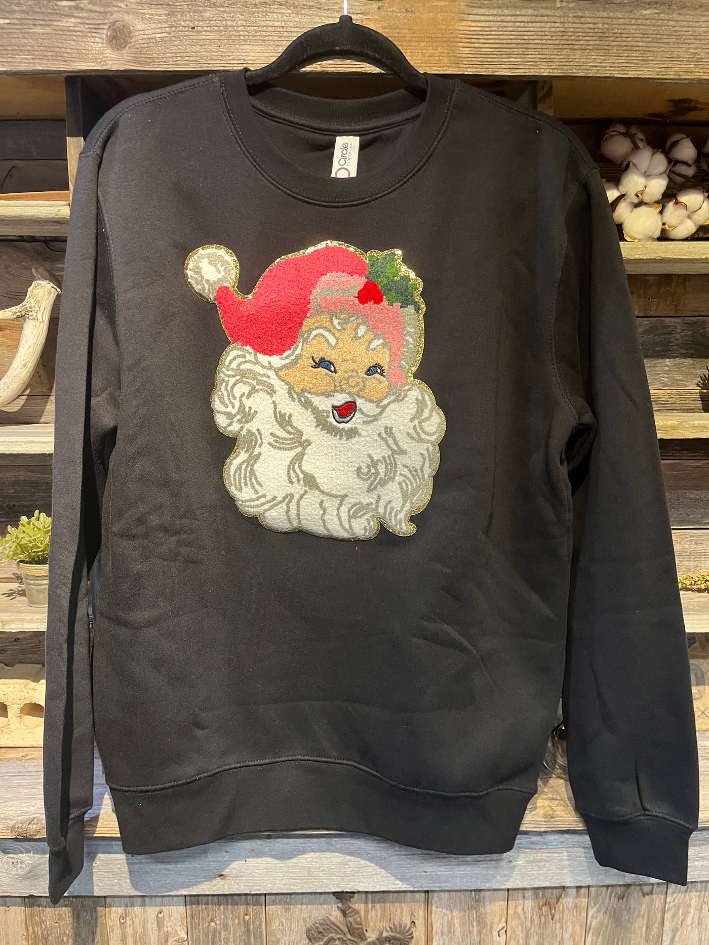 Santa Patch Sweatshirt