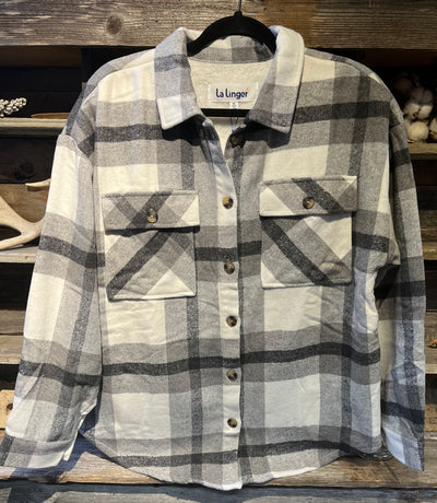 FLEECE LINED SHACKETS