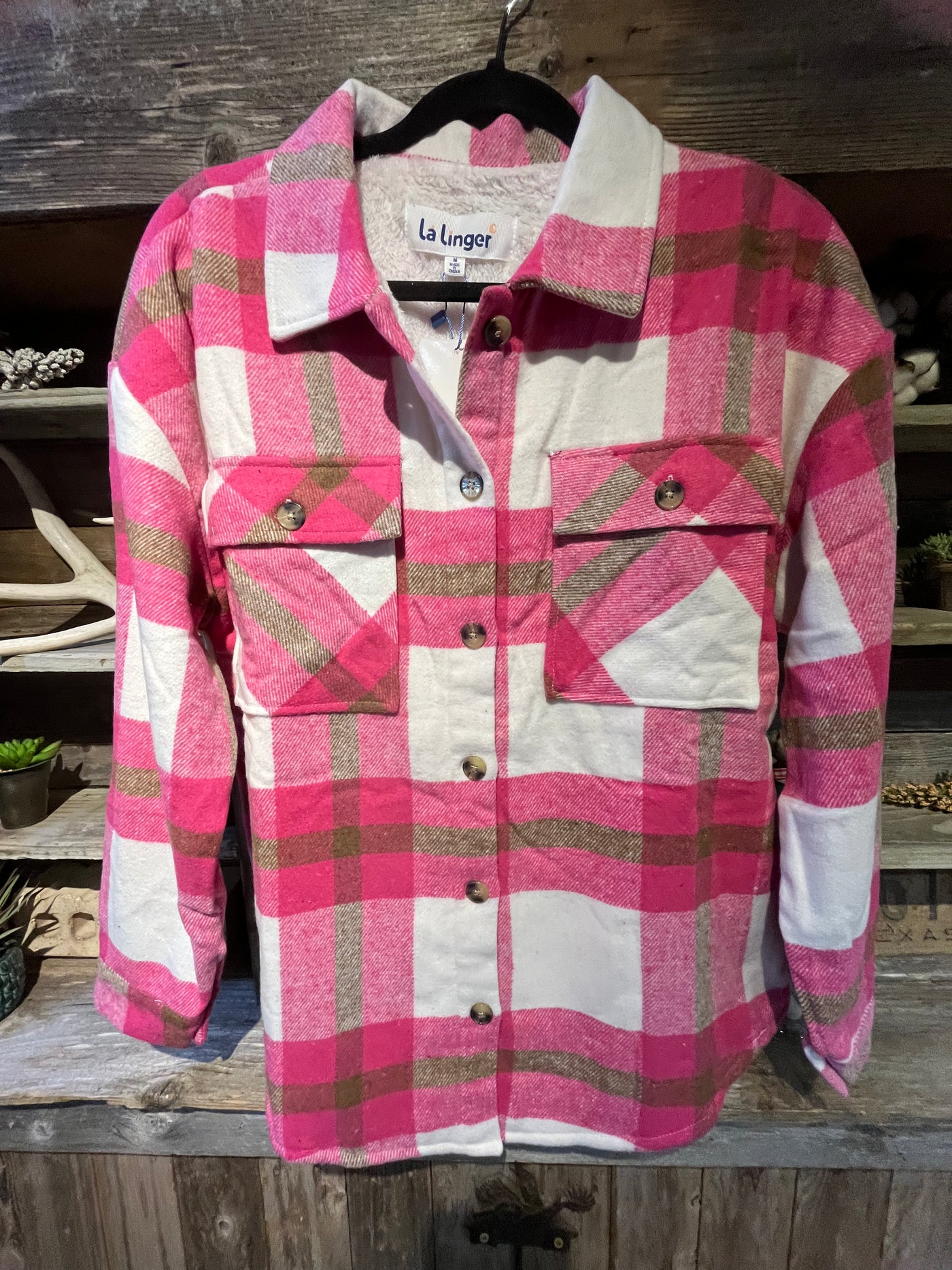 FLEECE LINED SHACKETS