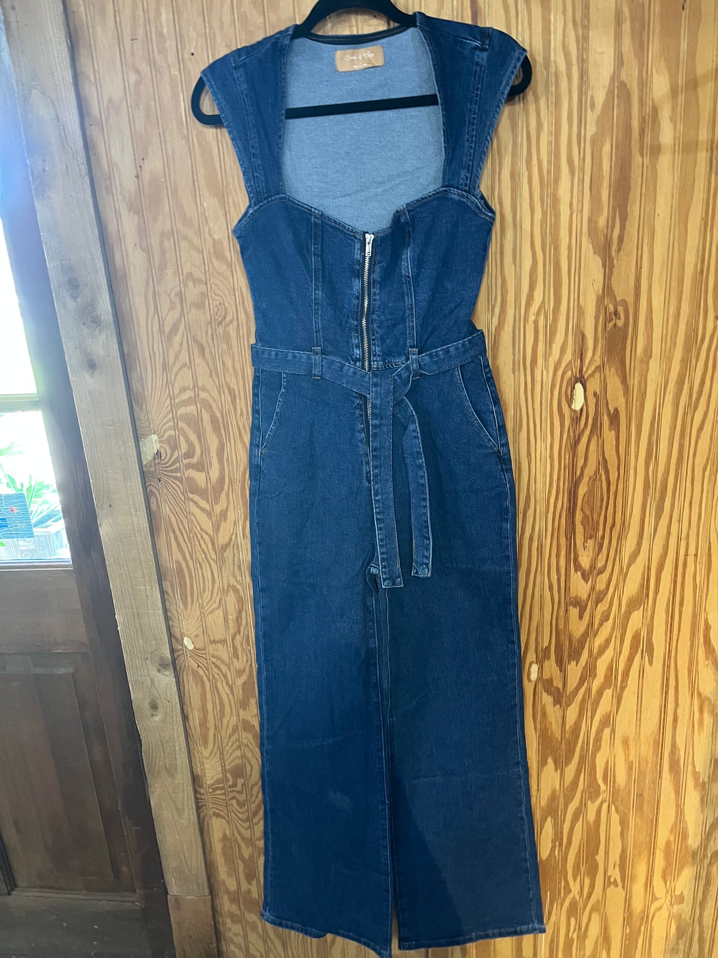 DENIM JUMPSUIT