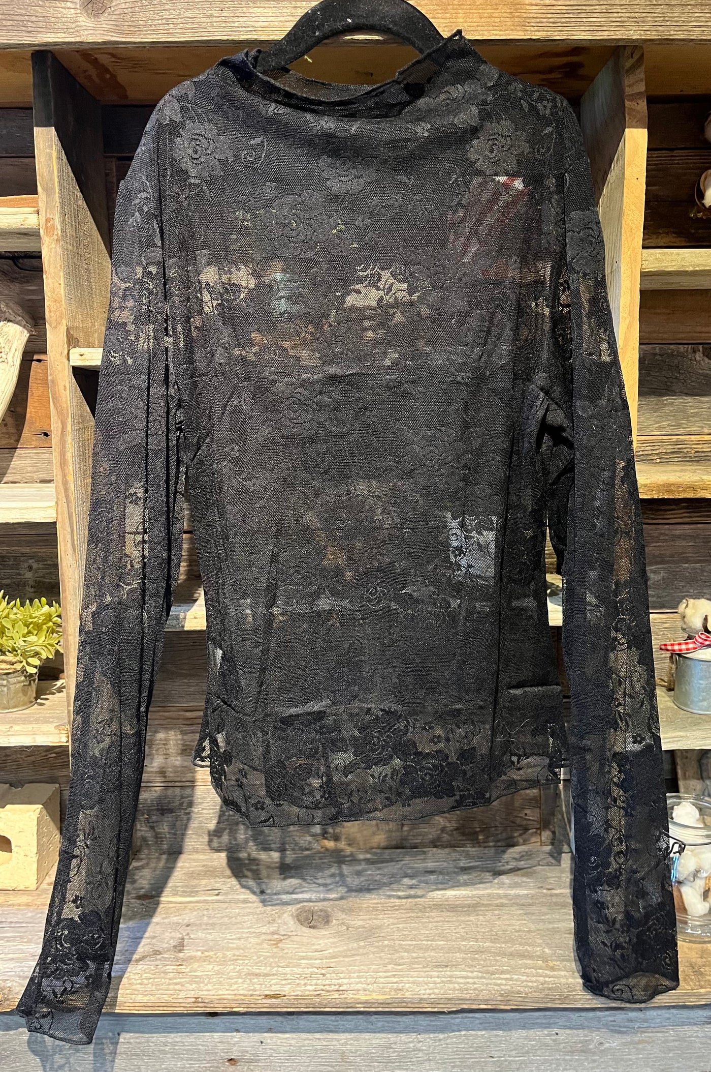 Longsleeve Mesh Tops