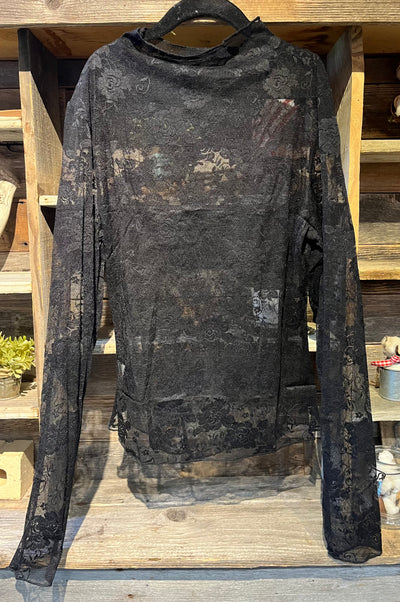 Longsleeve Mesh Tops