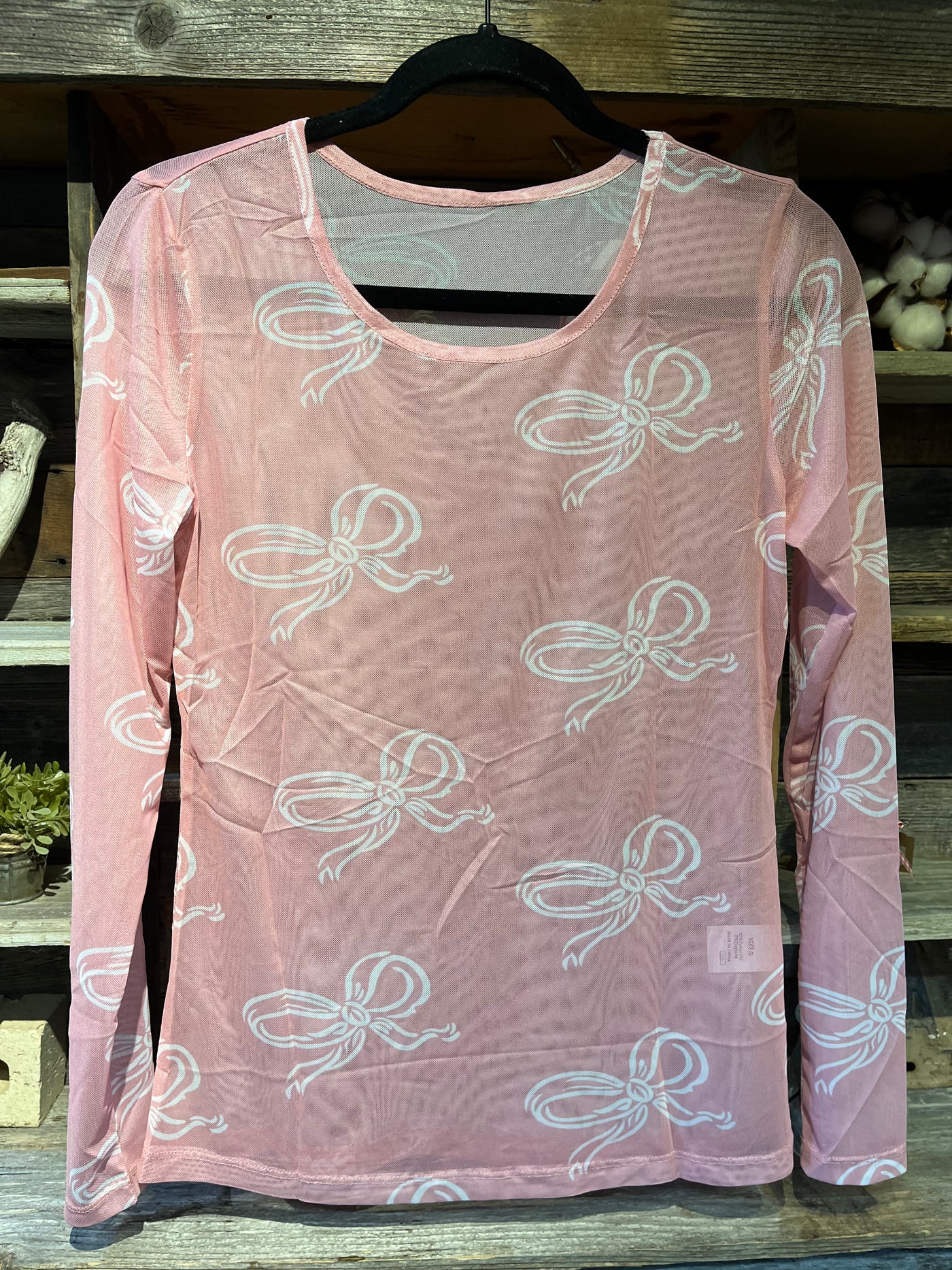 Longsleeve Mesh Tops