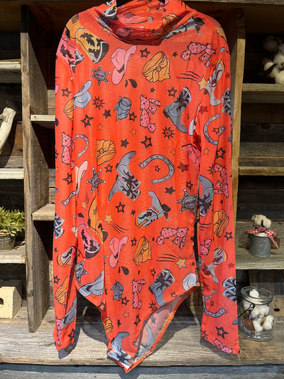 Longsleeve Mesh Tops