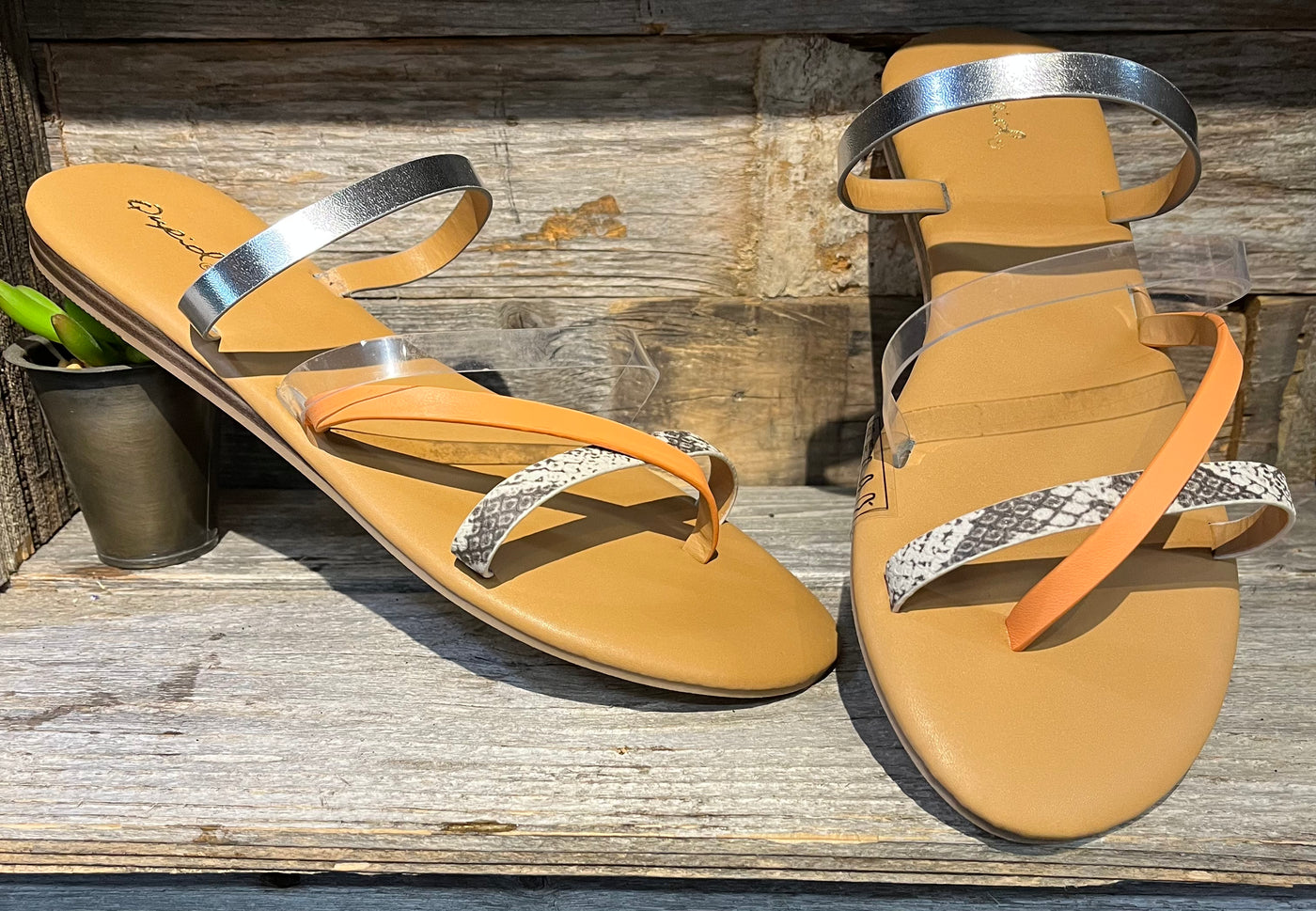 Banded Sandals