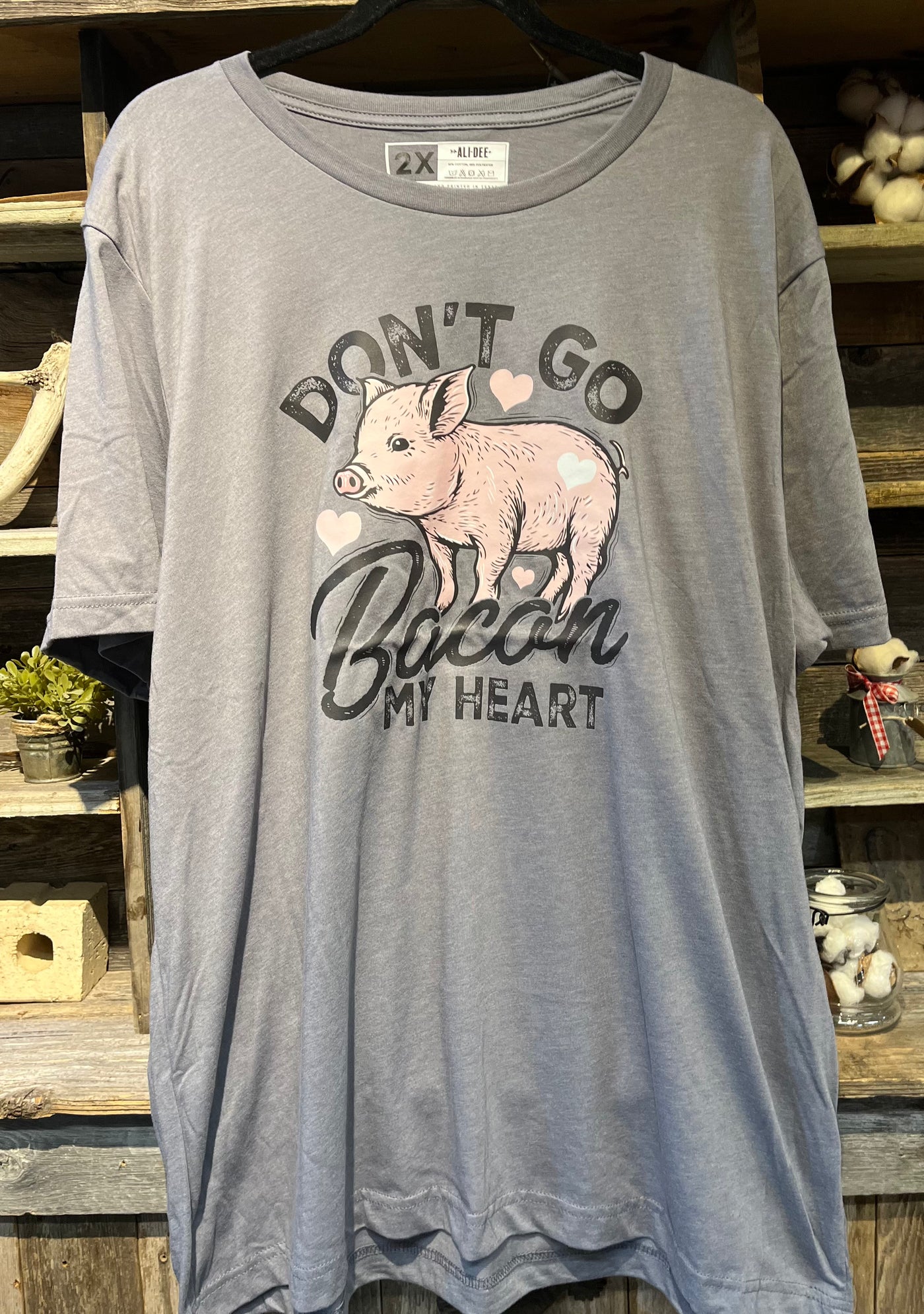 DON'T GO BACON MY HEART TEE
