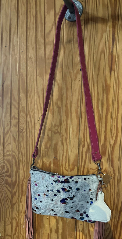 ACID WASH RAINBOW PURSE
