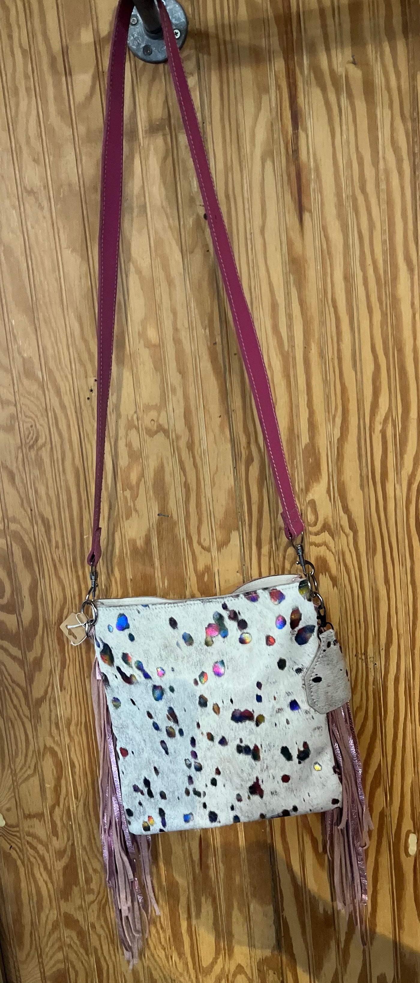 ACID WASH RAINBOW PURSE
