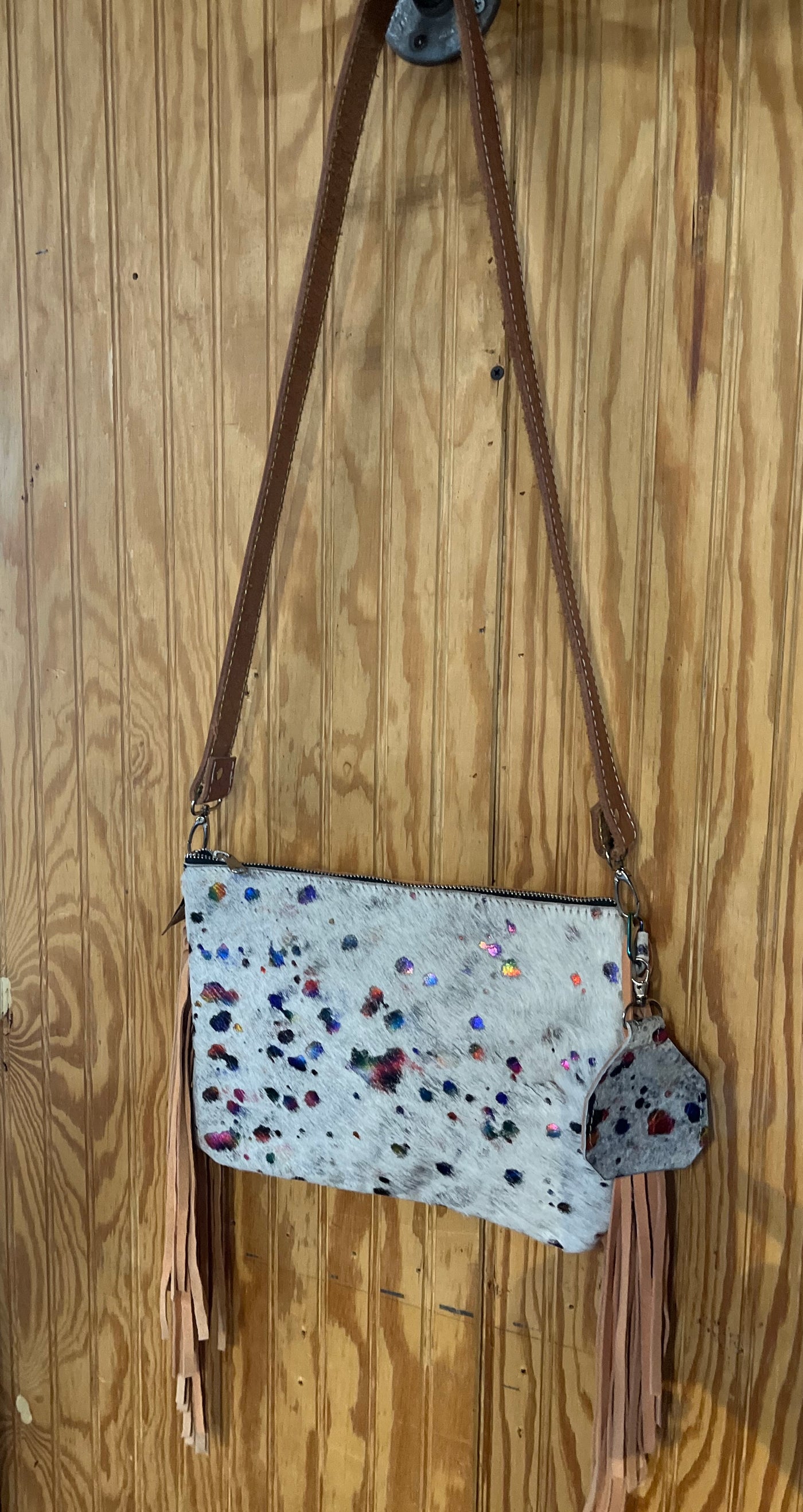 ACID WASH RAINBOW PURSE
