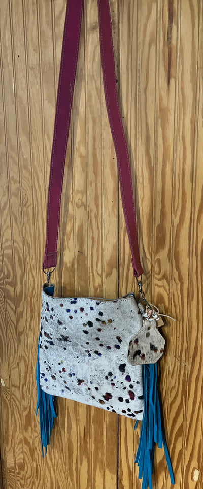 ACID WASH RAINBOW PURSE