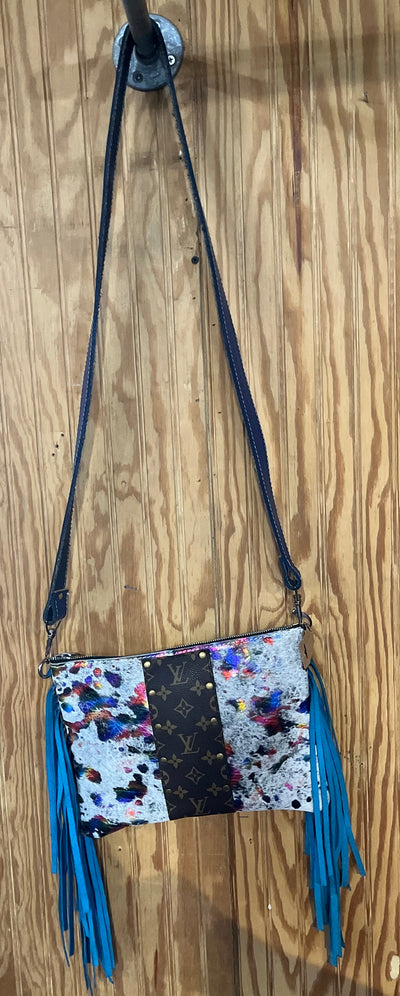 ACID WASH RAINBOW PURSE