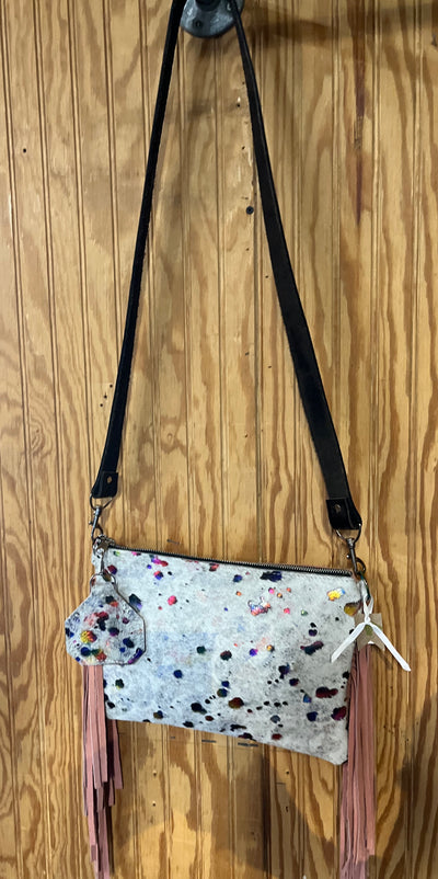 ACID WASH RAINBOW PURSE