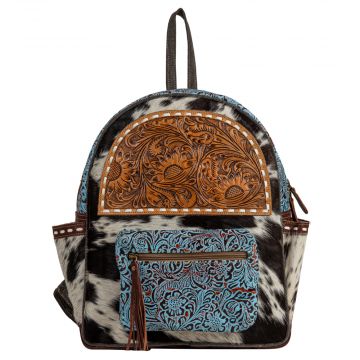 Chisum Draw Hand Tooled Backpack Bag