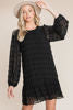 Black Pom dress