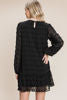 Black Pom dress