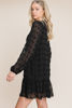 Black Pom dress