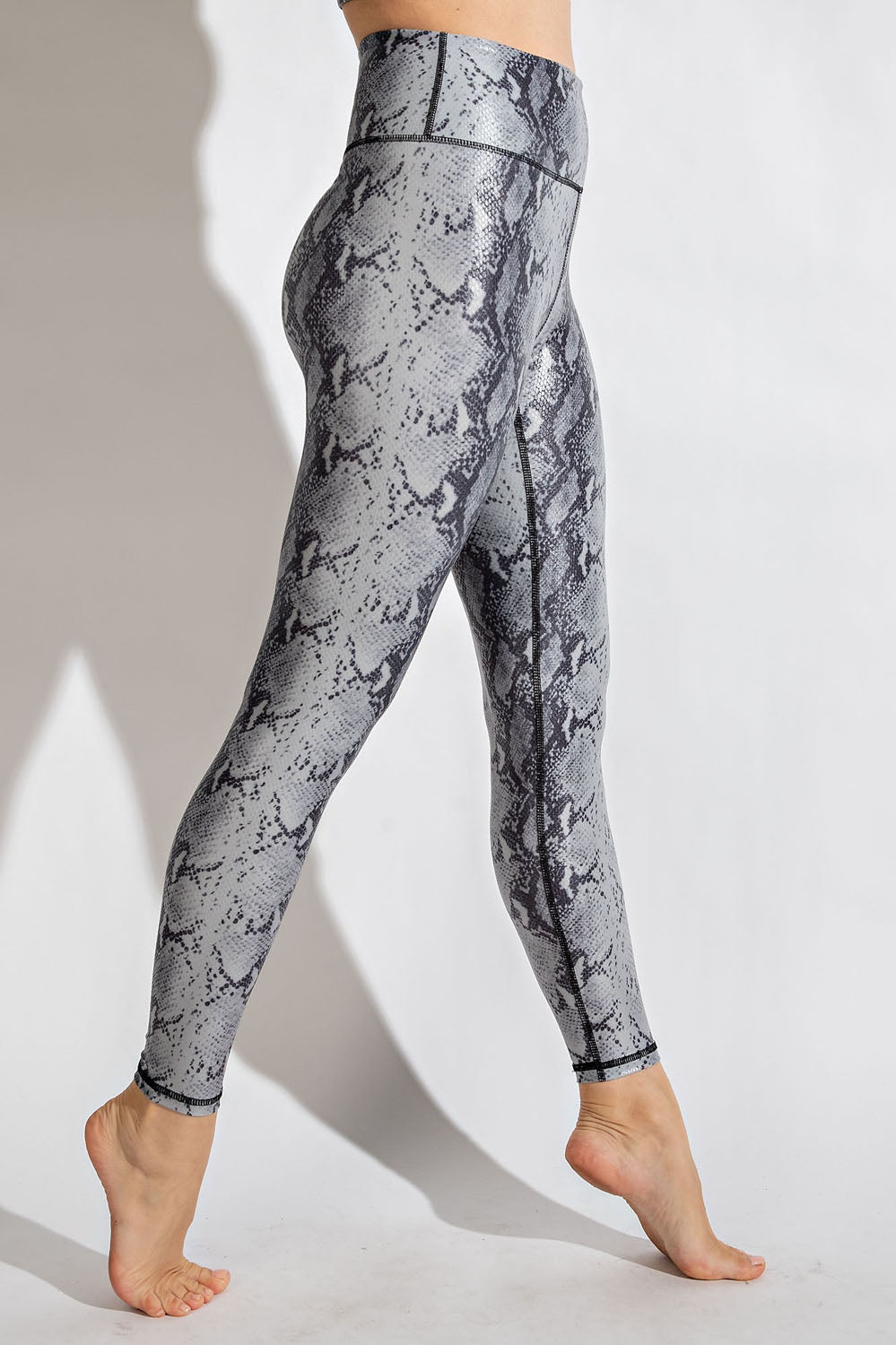 SNAKE PRINT FULL LENGTH LEGGINGS