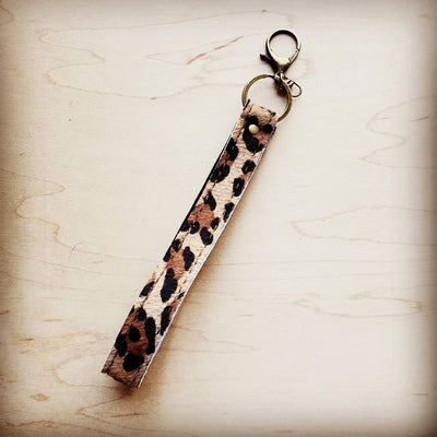 Leather Keychain Wristband