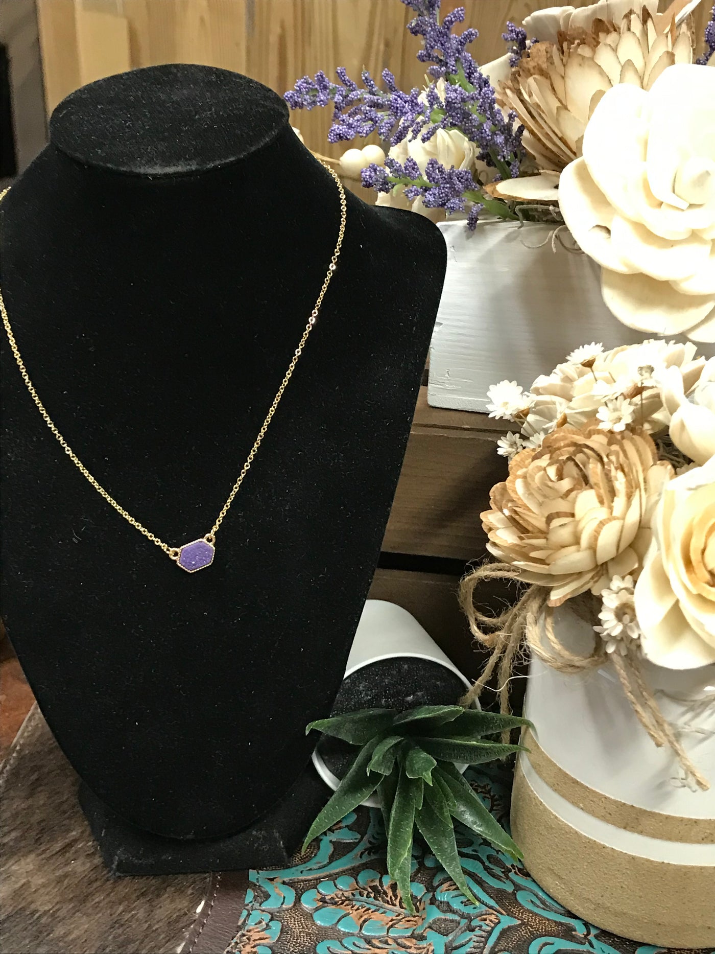 Druzy Octo Necklace