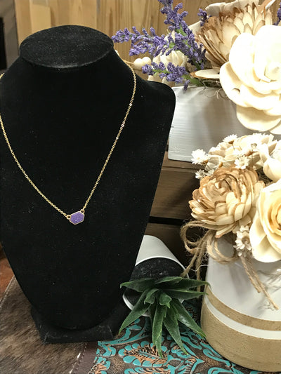Druzy Octo Necklace