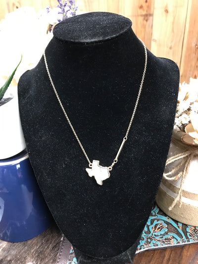 Texas Pendant Necklace