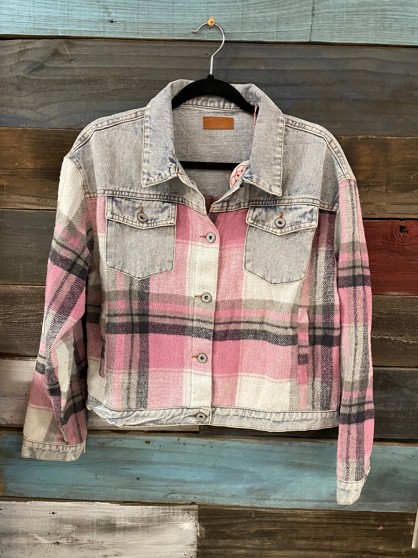 Light Pink Jean Jacket