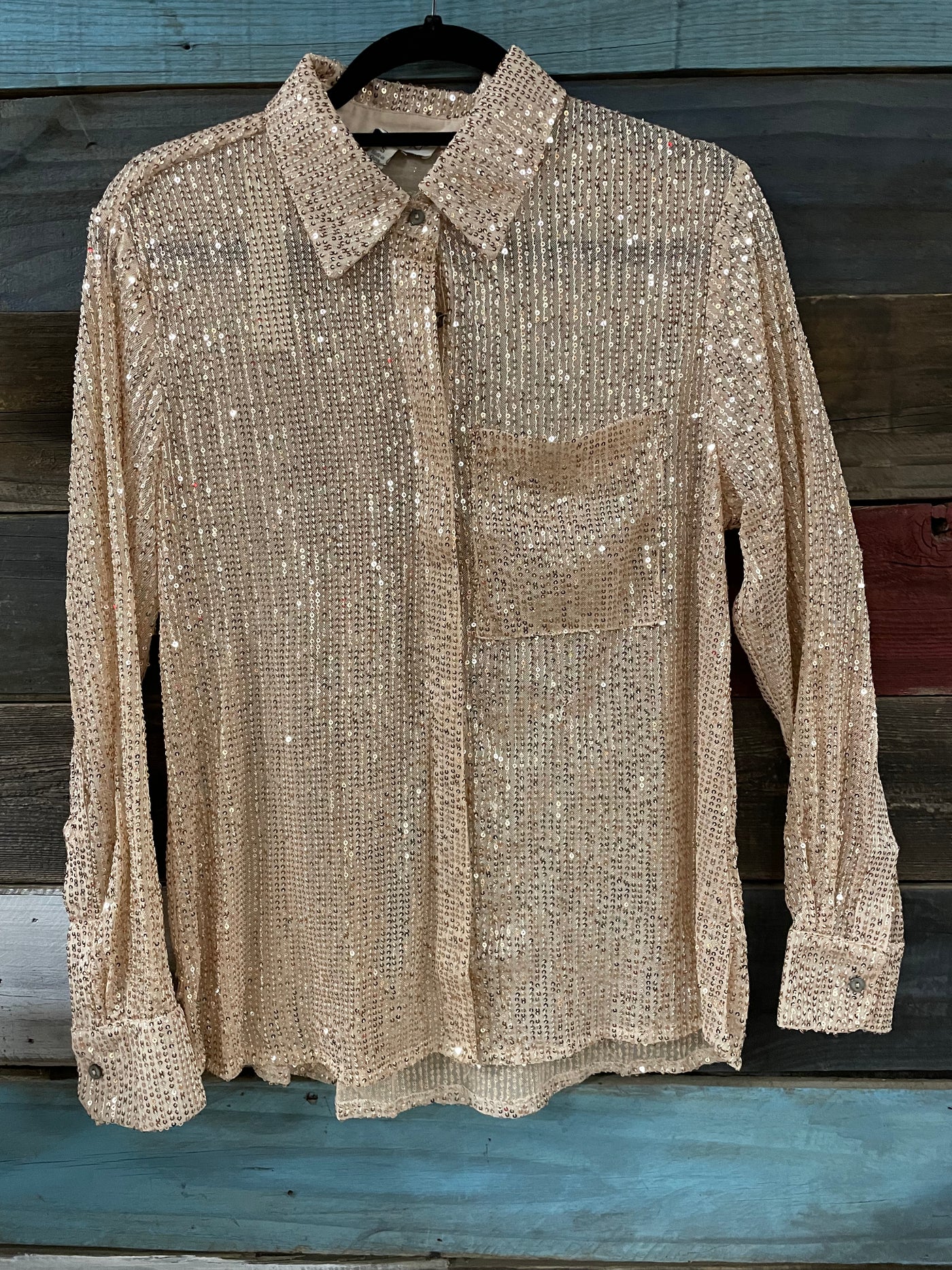 Sequins Longsleeve Tops
