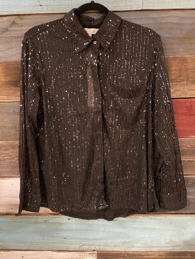 Sequins Longsleeve Tops