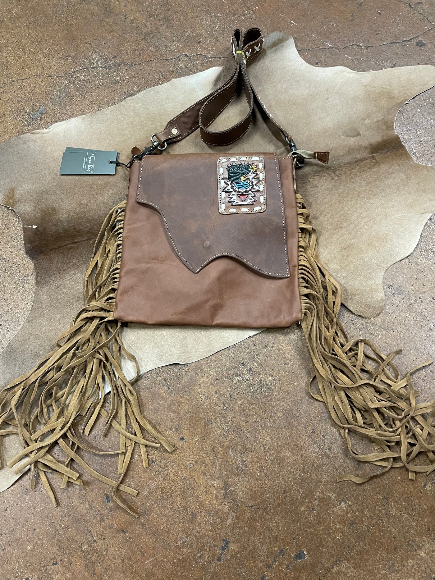 myra OREGON LEATHER & HAIRON BAG