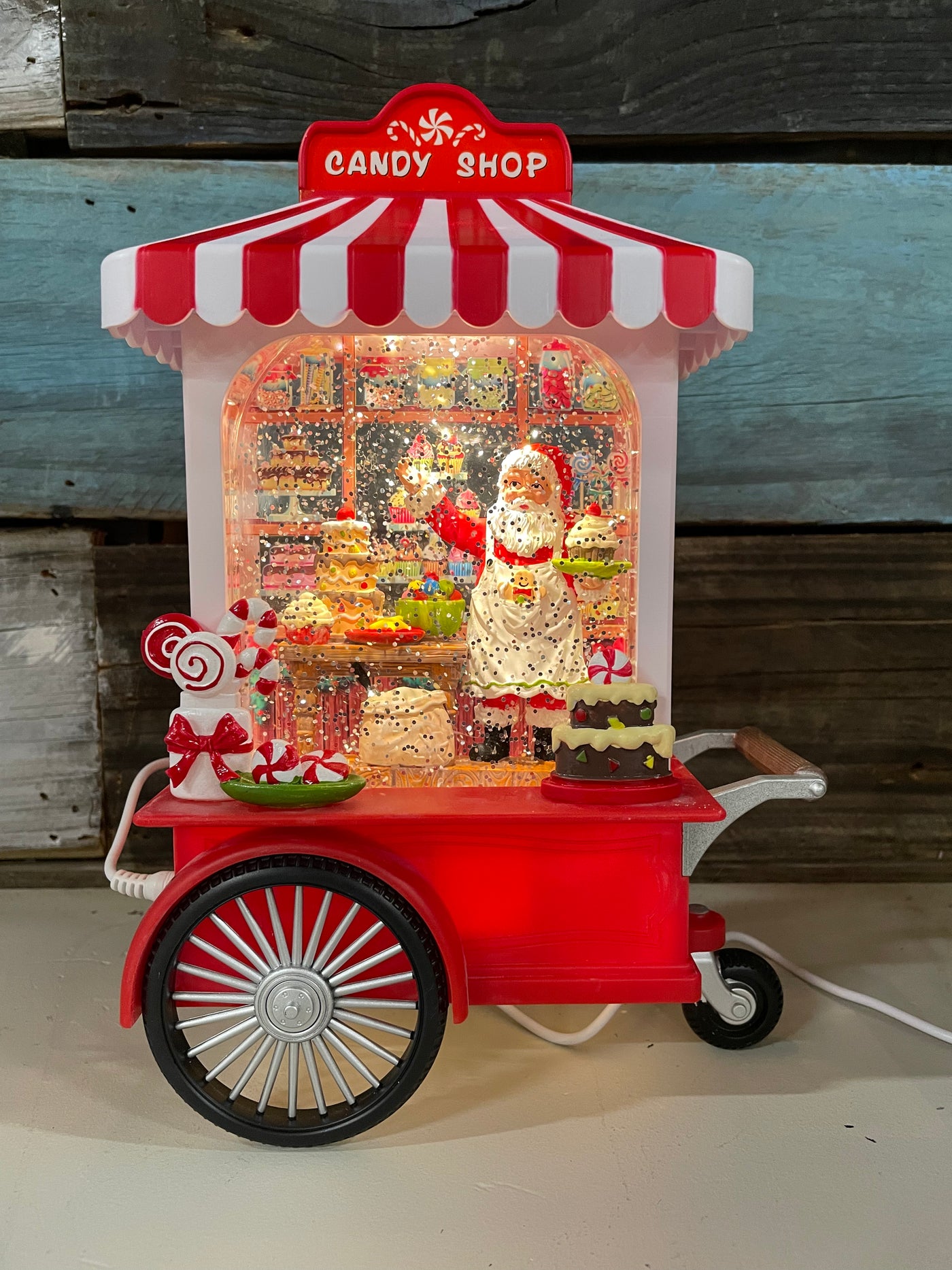 Candy Shop Snow Globe