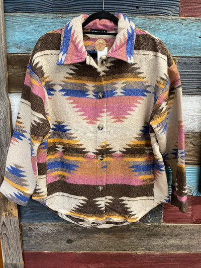 Over Sized multi Shacket