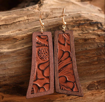 Leather Earrings