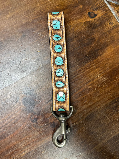 Leather Keychain Wristband