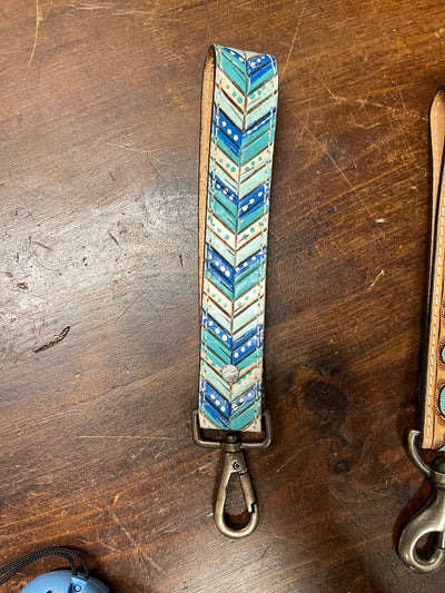 Leather Keychain Wristband