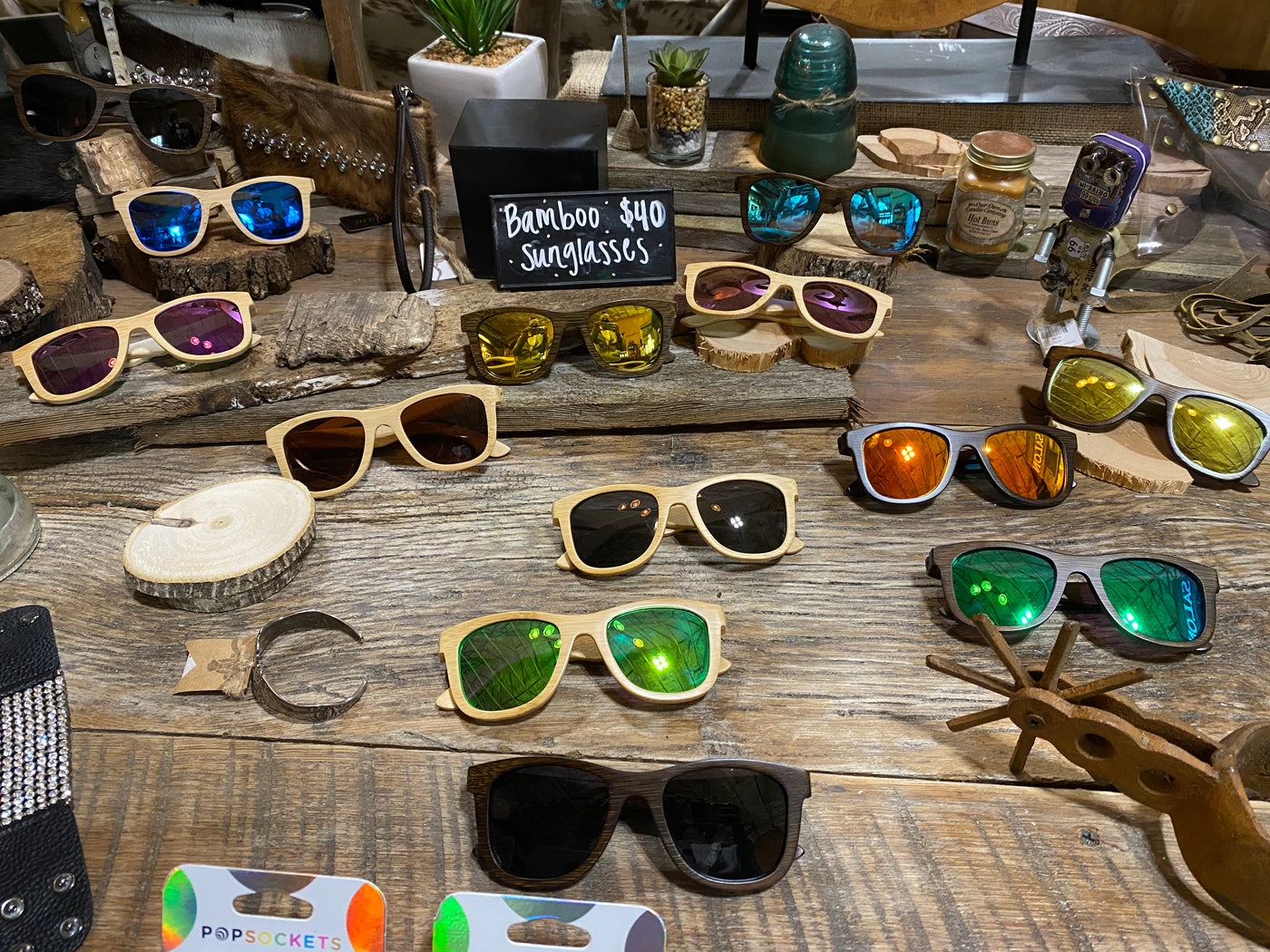 Bamboo Sunglasses *