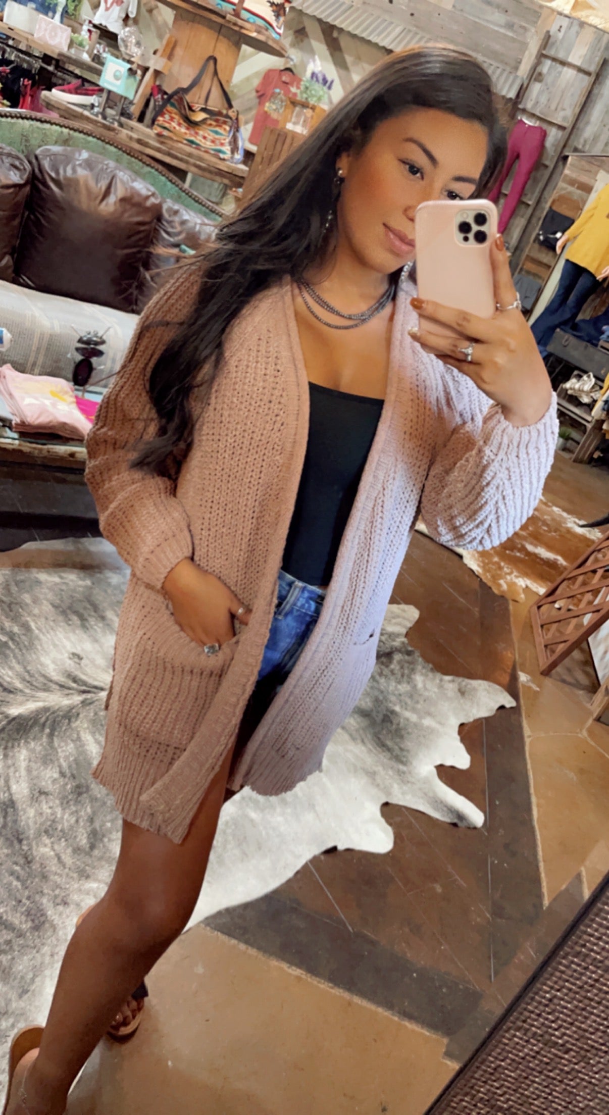 Oversized Knit Cardigan *