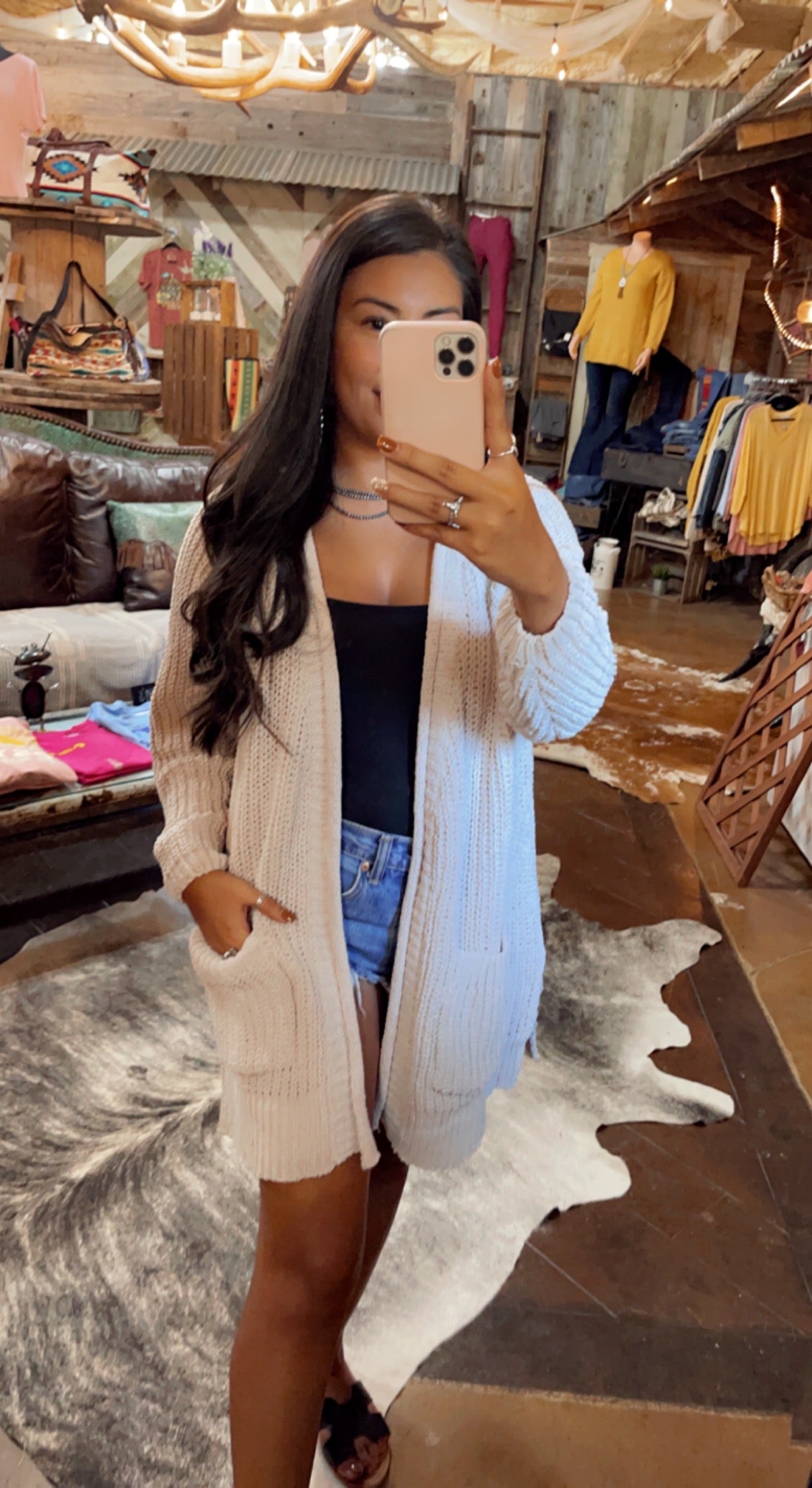Oversized Knit Cardigan *