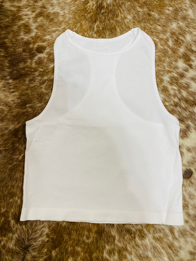 Racerback Croptank Top