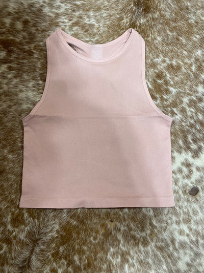 Racerback Croptank Top