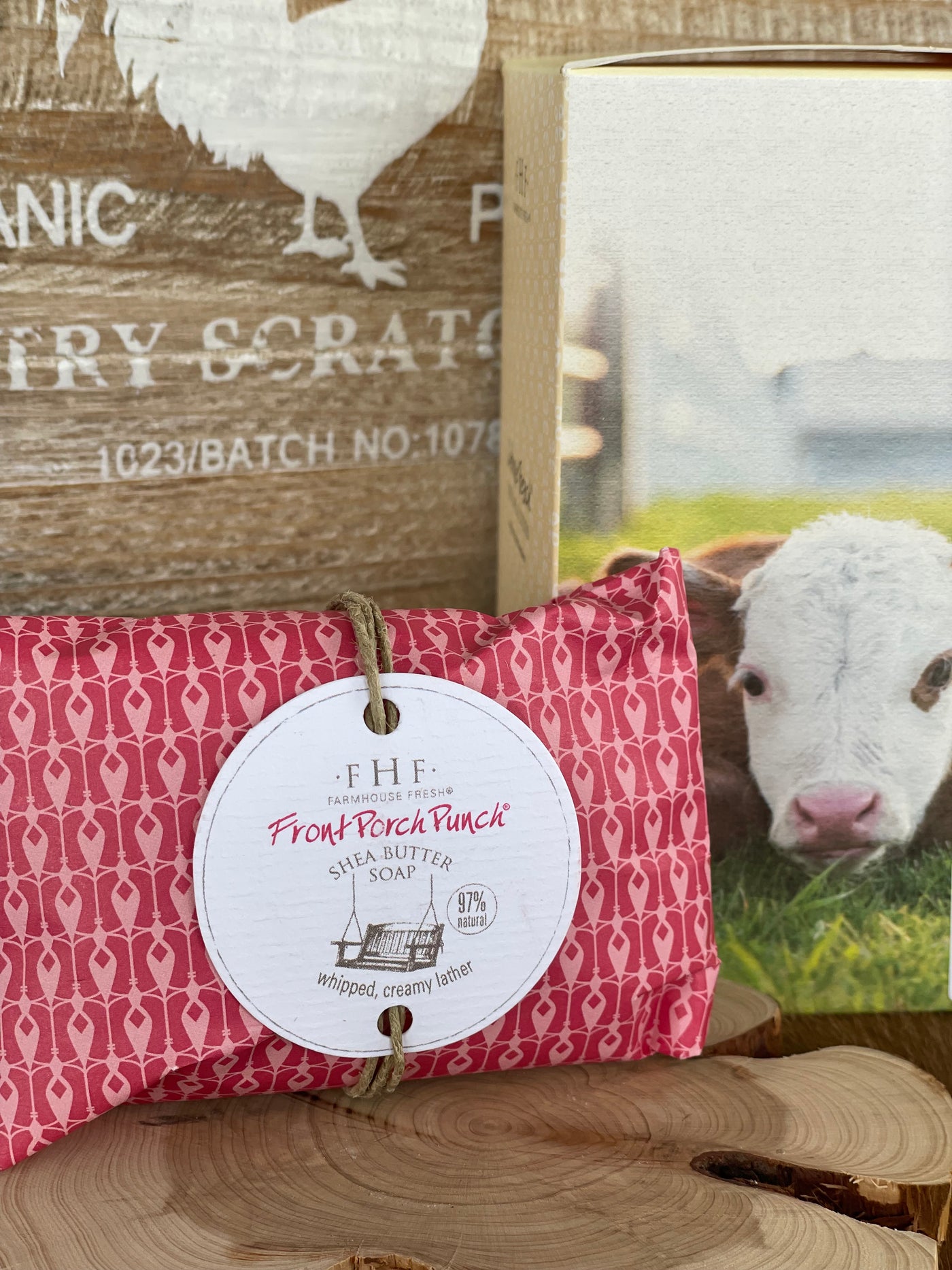 FHF Front Porch Punch Shae Butter Soap Bar