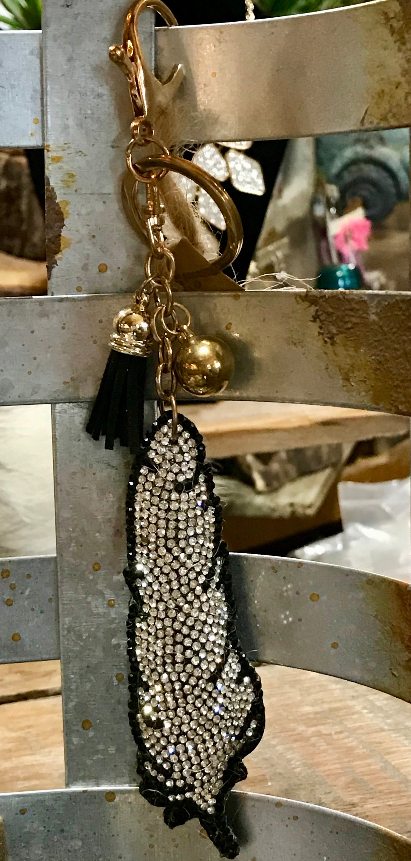 SS Key Chain- Feather