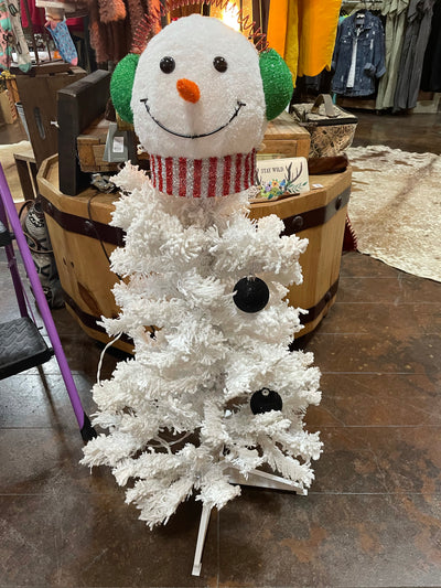 White Snowman Tree