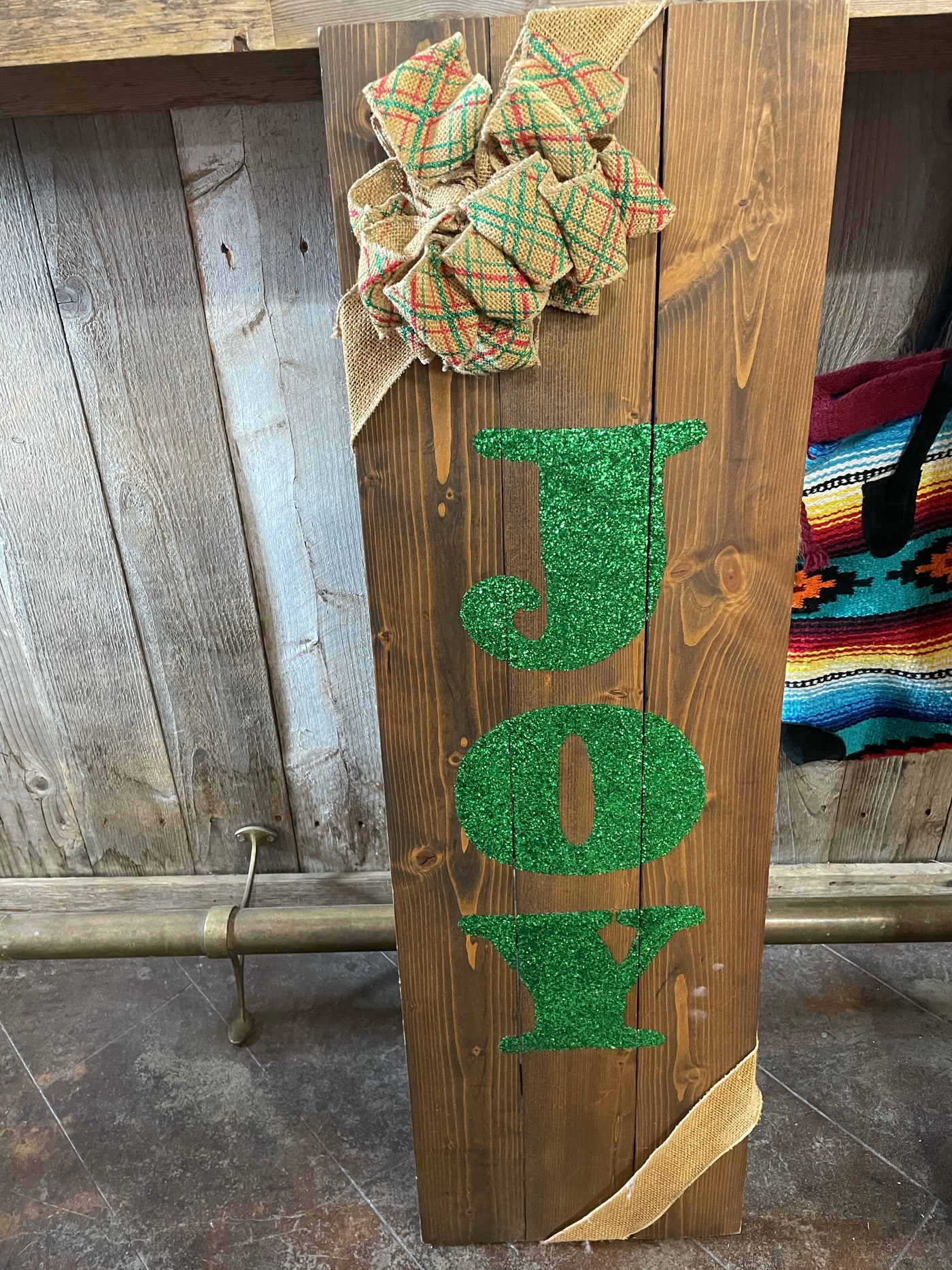 Wood Joy Sign