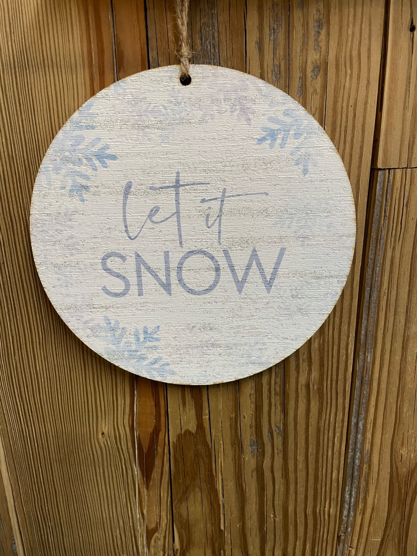 Let it Snow Sign