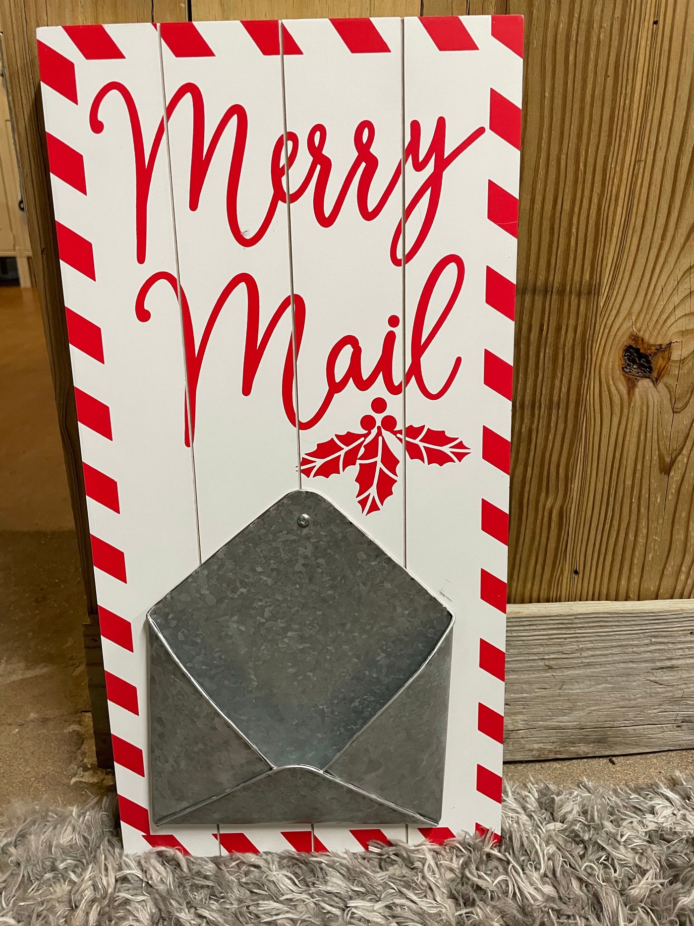 Merry Mail Sign