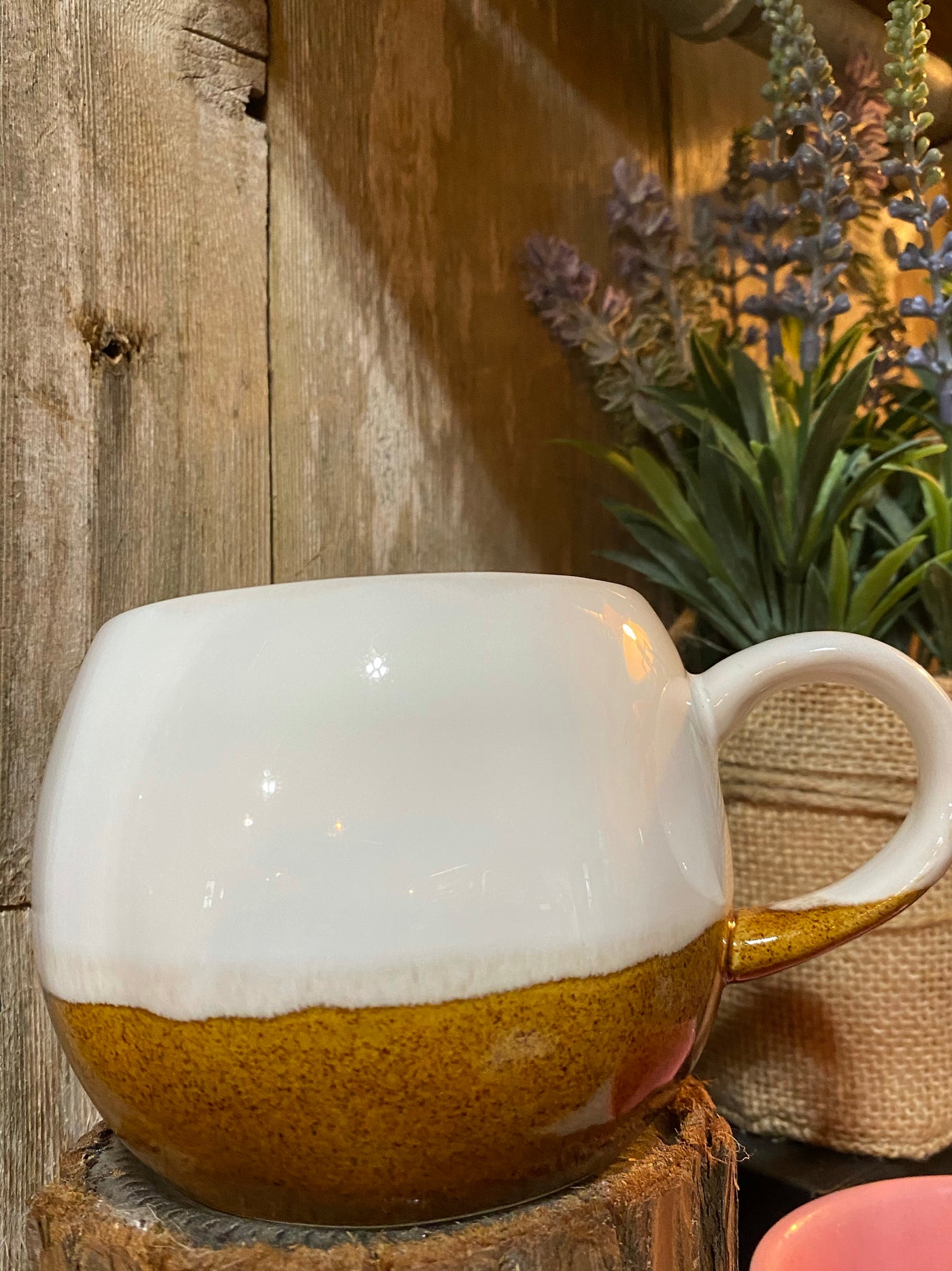 Austin Round White Mug *